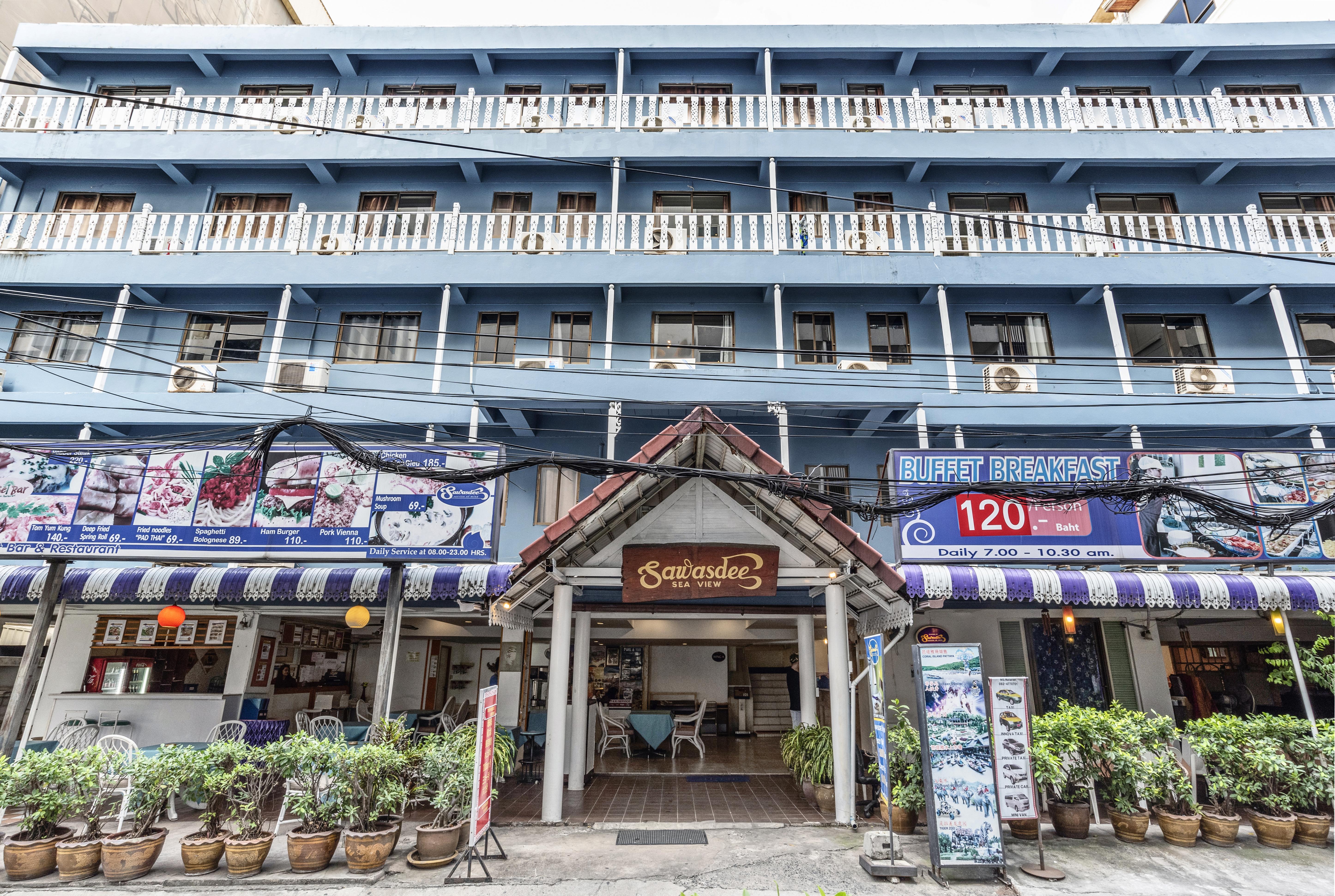 Sawasdee Sea View Hotel Pattaya Exterior foto